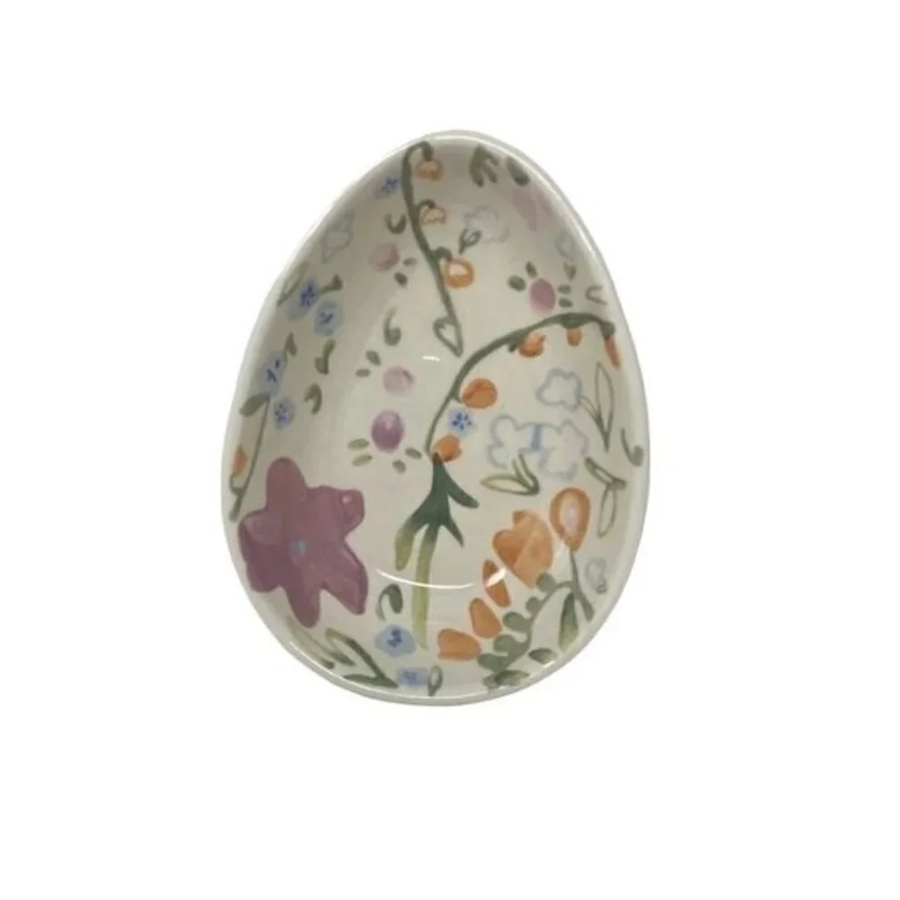 Threshold stoneware floral